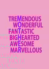 Tremendous Mother Card created by Louise Potton Designs