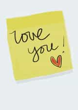 Love by Post It Note created by Constant Scribbler  