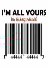 Funny valentine day card for cashier  created by BOO DESIGN