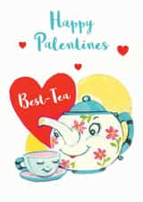Best Friends Valentine's day card created by Bombus