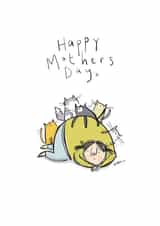 Happy Mothers Day - Cat Mum! created by Elizabeth Anderson Art