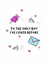 To the boy I've loved before Valentines card created by Giggles with V