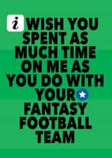 Fantasy Football Premier League Card created by GOAT Creative