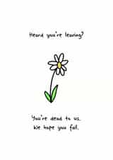 New Job Cheeky Leaving Card created by @THAT LITTLE CARD SHOP