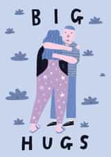 Big Hugs Card created by Ellastrated