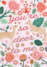 Fawn Valentine's card created by Carly Watts