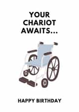 your chariot awaits created by cardsopia