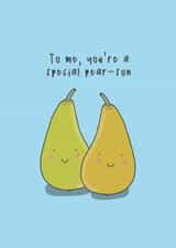 You're A Special Pear-son - Love / Valentine's Card created by Little Big Pie