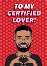 Drake Anniversary Card created by HollerPop