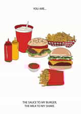 Burger Me created by Sophie Hilton Designs