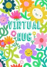 Virtual Hug Card created by May Summers-Perkins