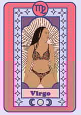 VIRGO BIRTHDAY CARD created by Emily Nash