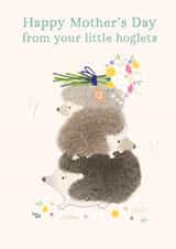 Mother's Day Hedgehog Little Hoglets card created by Carina Roberts