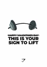 'This is your sign to lift' - Gym Valentines Day | Gymshark created by Gymshark