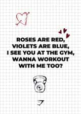 'Wanna workout with me too' - Gym Valentines Day | Gymshark created by Gymshark