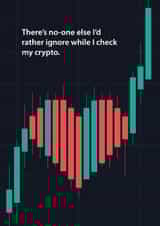 Crypto Heart Chart Valentine's Day Card created by Matt Facer