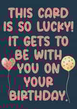 Cute Birthday Card For Friends or Family 1000 created by Exquisite Studio