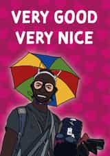 Very Good Very Nice Valentines Day Card created by Cards from Designers