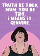 Nessa Mother's Day Card - Gavin And Stacey Mother's Day Card created by The Foxy Lemon Co.