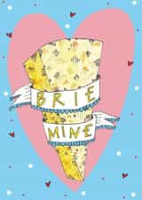 Brie Mine Cheesy Romance Card created by Claire Barclay