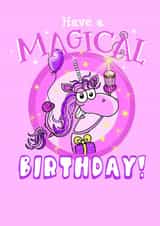 Happy Birthday Unicorn created by Kangamoo