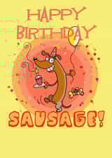Happy Birthday Sausage Dog! created by Kangamoo