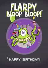 Happy Alien Birthday! created by Kangamoo