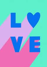 LOVE created by Toni Anne Roe