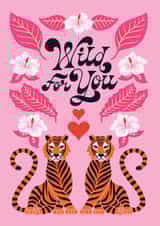 Tiger Couple Valentine's Card created by Jessica Molina