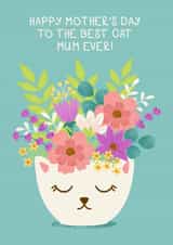 Best Cat Mum Ever created by Tanya Laporte Designs