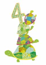 4TH BIRTHDAY CARD created by Anya Higginson