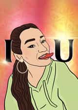 I LOO YOO - Maddie Grace Jepson Valentines Card created by ItsWeezyDrawin