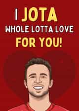 I JOTA whole lotta love for you! created by Original Fox Cards