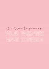 30th Happy Birthday card created by INKSKI