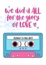 Glory of love created by Mia Loves Letters