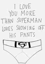 Superman’s Pants created by Rochelle Asquith