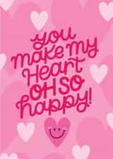 Oh So Happy - Valentine's Day Card created by Nyassa Hinde