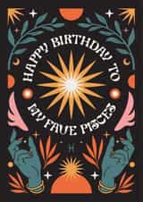 Happy Birthday To My Fave Pisces Card created by Oh Ellie Studio