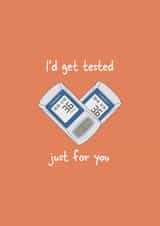 I'd get tested just for you created by Flora ProActiv