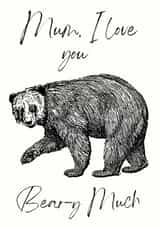 Love You Beary Much Mother's Day Card created by Lilac Hailstorm