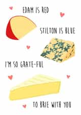 Cheesy Valentines created by Holly Collective