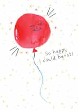 So Happy I Could Burst! created by Hannah Panther Designs