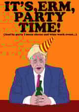 Party time Boris created by Declined Cards