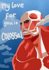 Colossal Titan Card created by Caitlyn Crook