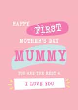 First Mother's Day Card created by Filthy Sentiments