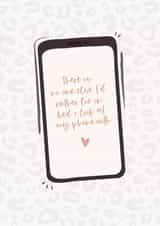 Leopard Phone created by The Posh Paper co.