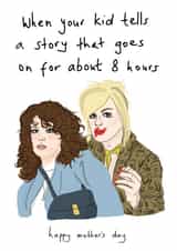 When your kid tells a story... created by The Secret Sausage 