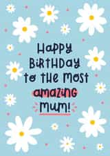 Most amazing mum birthday card created by Joanne Hawker