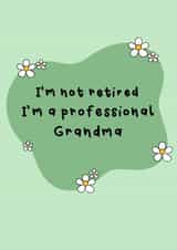 Mother's Day Card for Grandma created by Raptor Designs