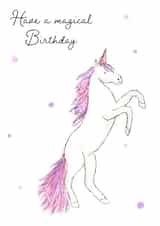 Unicorn Birthday created by Arty Bee Designs